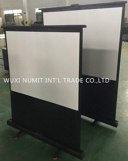 60'' New type Portable Pull-up Screen Projector Screen With Aluminum Frame Projection Screen